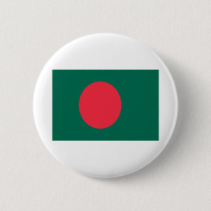 Macaron Rond 5 Cm Flag of Bangladesh