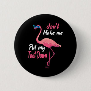 Macaron Rond 5 Cm Flamant rose rose Don39t Me Faire Poser Mon Pied V