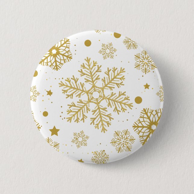 Macaron Rond 5 Cm Flèche dorée (Devant)