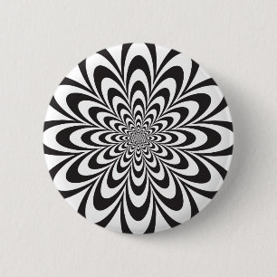 Macaron Rond 5 Cm Fleur infinie