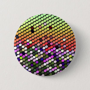 MACARON ROND 5 CM FLEUR SAUVAGE