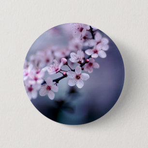 Macaron Rond 5 Cm Fleurs de cerisier