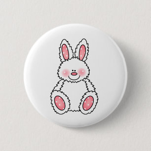MACARON ROND 5 CM FLUFBUNNY PERSONNALISÉ