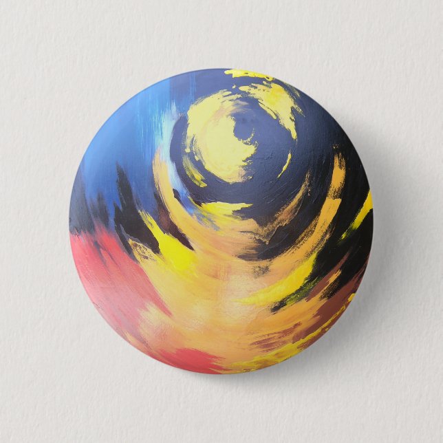 Macaron Rond 5 Cm Fogo de COM de Jogo (Devant)