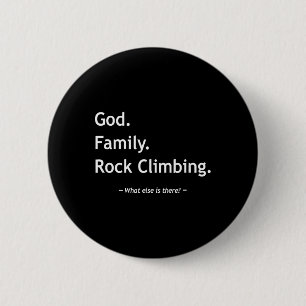 Macaron Rond 5 Cm Foi chrétienne Christianisme Dieu Famille Escalade