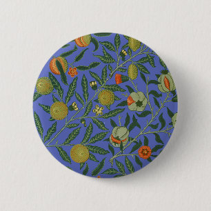 Macaron Rond 5 Cm Fond d'écran de la grenade William Morris