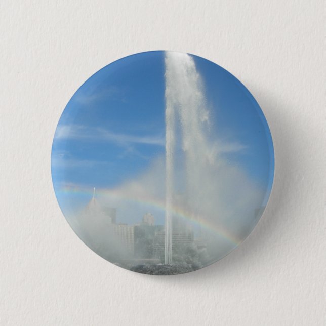 Macaron Rond 5 Cm Fontaine du Point (Devant)