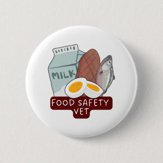 Macaron Rond 5 Cm Food Safety Vet–Veterinary Food Inspection Design