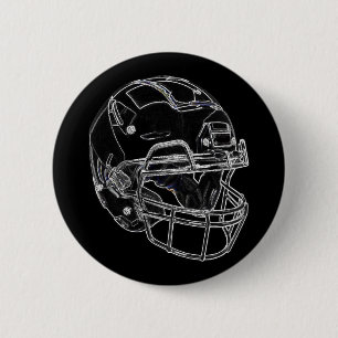 Macaron Rond 5 Cm Football