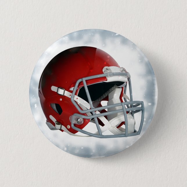 Macaron Rond 5 Cm Football (Devant)