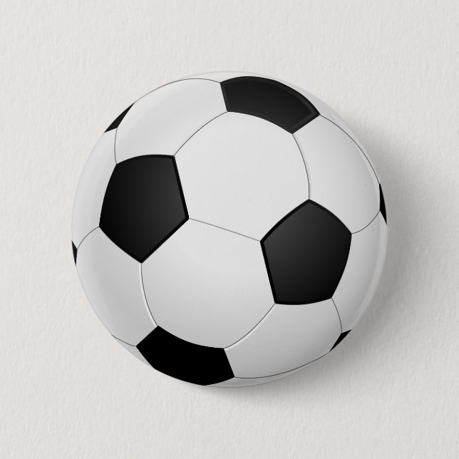 Macaron Rond 5 Cm Football (Devant)