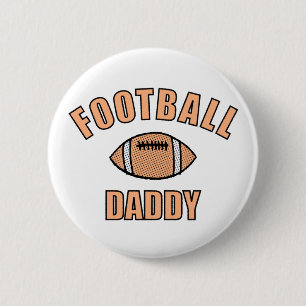 Macaron Rond 5 Cm Football Daddy Dessin Et Texte
