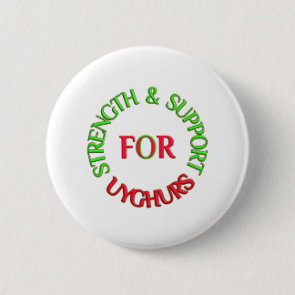 MACARON ROND 5 CM FORCE ET SOUTIEN AUX UYGHURS