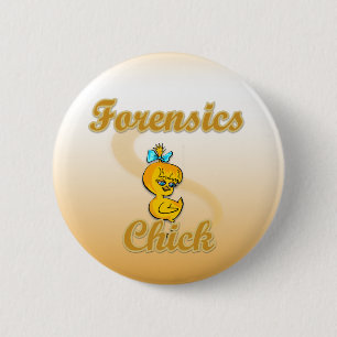 Macaron Rond 5 Cm Forensics Chick