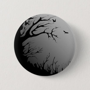 Macaron Rond 5 Cm forêt foncée