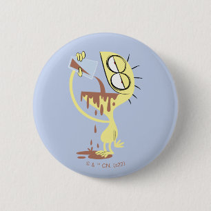 Macaron Rond 5 Cm Foster's Home for Imaginary Friends   Fromage