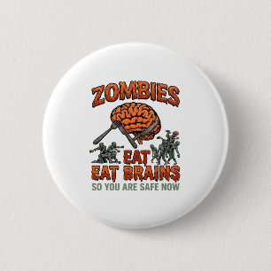 Macaron Rond 5 Cm Fourchette Couteau Cerveau Halloween Manger Des Ce