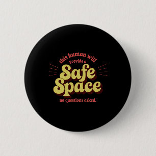 Macaron Rond 5 Cm Fournisseur D'Espace Sécurisé - Soutien Et Inclusi