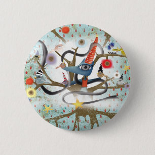 Macaron Rond 5 Cm Fox