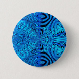 Macaron Rond 5 Cm Fractal 41, Bouton