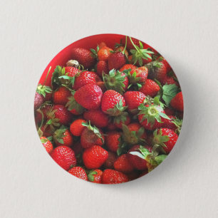 Macaron Rond 5 Cm Fraises, fruits rouges