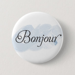 Macaron Rond 5 Cm Français Bonjour