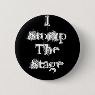 Macaron Rond 5 Cm Frappent du pied le bouton d'étape