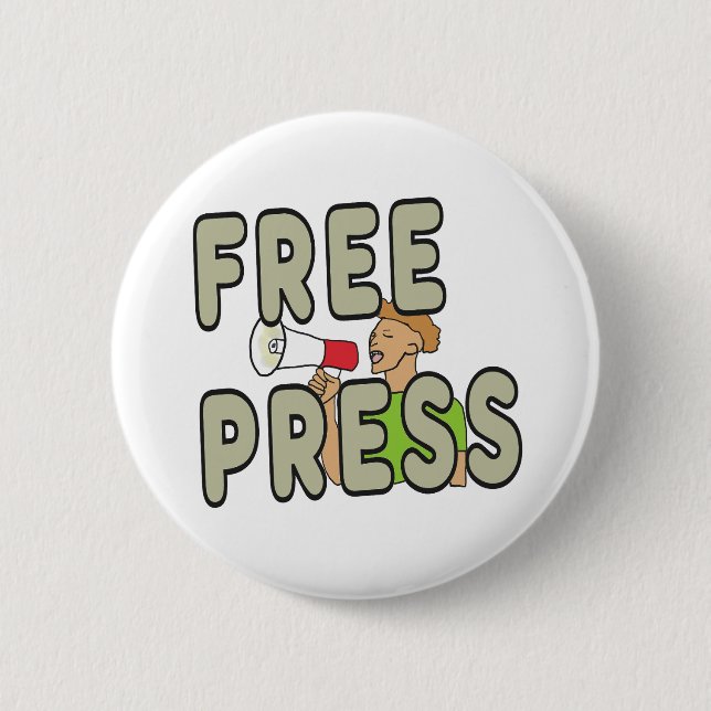 Macaron Rond 5 Cm Free Press (Devant)