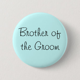 Macaron Rond 5 Cm Frère de la broche de la chambre