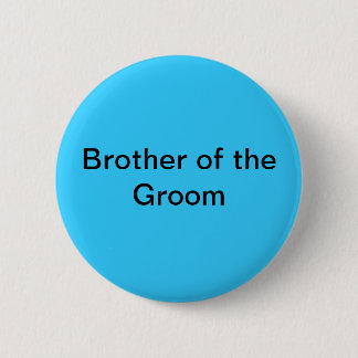 Macaron Rond 5 Cm Frère du bouton de marié