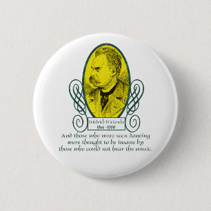 Macaron Rond 5 Cm Friedrich Nietzsche