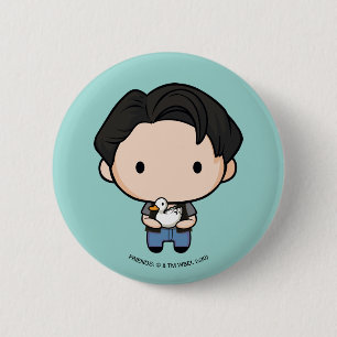 Macaron Rond 5 Cm FRIENDS™   Joey Chibi