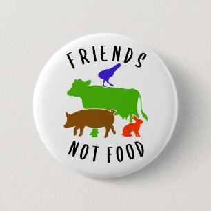 Macaron Rond 5 Cm Friends Not Food, Vegan,