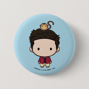 Macaron Rond 5 Cm FRIENDS™ Ross Chibi