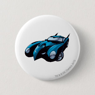 Macaron Rond 5 Cm Front Batmobile