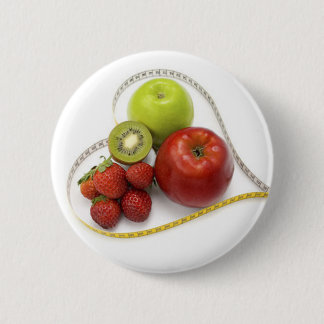 Macaron Rond 5 Cm Fruit de feuillage de nutritionniste de bouton