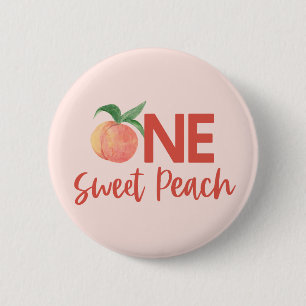 Macaron Rond 5 Cm Fruit rose pâle 1er anniversaire