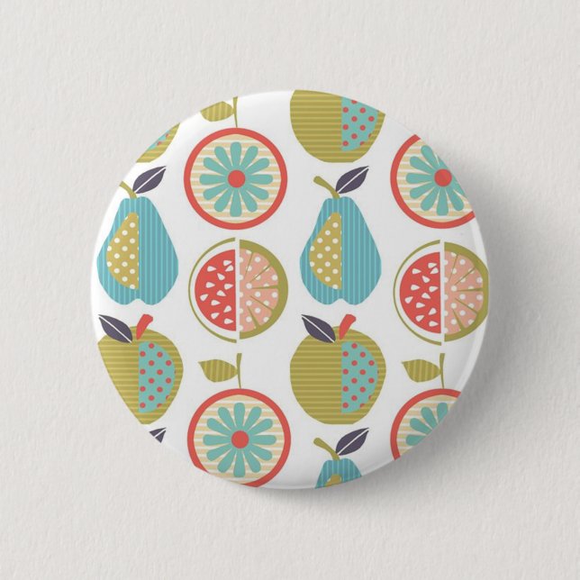 Macaron Rond 5 Cm fruits (Devant)