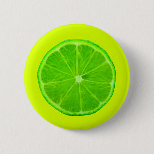Macaron Rond 5 Cm Fruits d'agrumes, tranche verte de chaux