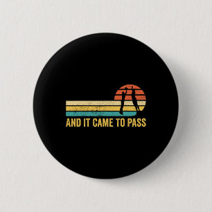 Macaron Rond 5 Cm Fun Mormon Missionnaire LDS Basketball Et Il Est V
