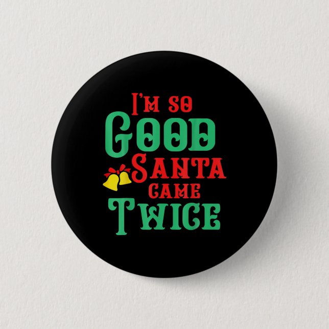 Macaron Rond 5 Cm Funny Dirty Naughty Inappropriate Christmas T Shir (Devant)