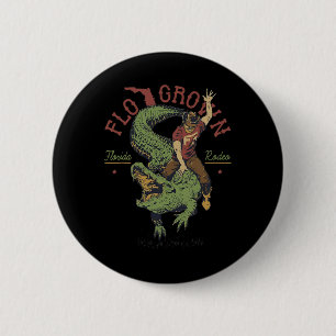 Macaron Rond 5 Cm Funny Flo Grosse Floride Rodeo