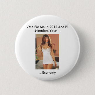 Macaron Rond 5 Cm Funny Palin 2012 Button T Shirts (Anti Obama)