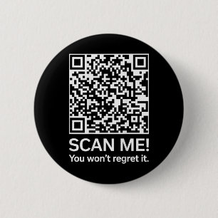 Macaron Rond 5 Cm Funny Qr President Trump 4547 Trump Dancing Code (