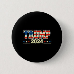 Macaron Rond 5 Cm Funny Qr President Trump Dance Code (sur Byck) 2