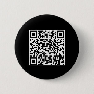Macaron Rond 5 Cm Funny Qr President Trump Dance Code (sur le dos)