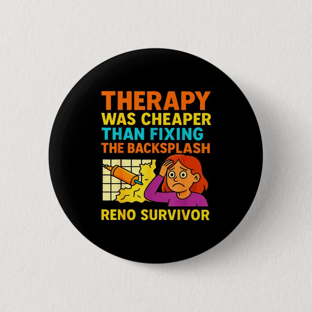 Macaron Rond 5 Cm Funny Renovation Remodeling Diy Construction New H (Devant)