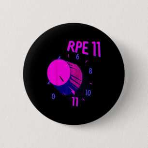 Macaron Rond 5 Cm Funny Rpe 11 Poids Bodybuilding Fitness Gy