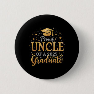 Macaron Rond 5 Cm Funny Senior Fier Oncle D'Un Cl De 2025 Diplômé