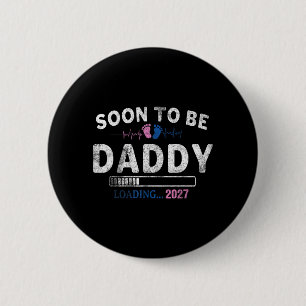 Macaron Rond 5 Cm Futur papa Fête des Pères 2027